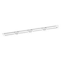 LEDVANCE LINEAR flache Unterbauleuchte, Magnetschiene für flexible Spotmontage, 3 Spots, mit Sensor, 9. 5W, 600lm, 4000K, 840 kaltweiß, dimmbar, IP20, weiß, Alu/Plastik, Leuchtmittel nicht austauschbar