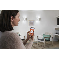 OSRAM Matter SMART+ ORBIS SWAN LED Wandleuchte 20x20cm Tunable Weiß 23W / 3000-6500K weiß