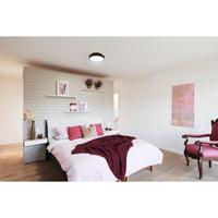 OSRAM Wifi SMART+ ORBIS BACKLIGHT LED Deckenleuchte RGBW mehrfarbig 35cm Tunable Weiß 28W / 3000-6500K schwarz