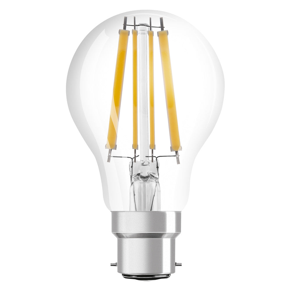 OSRAM LED Lampe LED Retrofit CLASSIC A 11W 840 Clear B22d, 1521 lm, 4000 K, Kaltweiß-LEDVANCE Shop