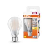 OSRAM LED Lampe LED Retrofit CLASSIC A 7.5W 827 Frosted B22d, 1055 lm, 2700 K, Warmweiß-LEDVANCE Shop