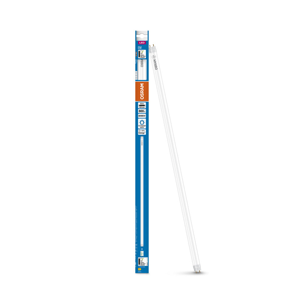 OSRAM LED Röhre TUBE T8 EM PLASTIC 600 mm 6.6W 865, 800 lm, 6500 K, Kaltes Tageslicht-LEDVANCE Shop