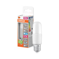 OSRAM LED SUPERSTAR PCR CLASSIC STICK DIM LAMP , LED-Lampe, Matt, 11 W, (ex 75 W), 1050 lm, Kaltweiß, 6500 K, Dimmbar, CRI 90