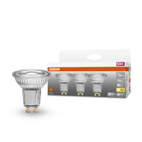 OSRAM LED Reflektor Lampe LED STAR PAR16 4.3W 827 GU10 350 lm, 2700 K, Warmweiß, 3er Pack-LEDVANCE Shop