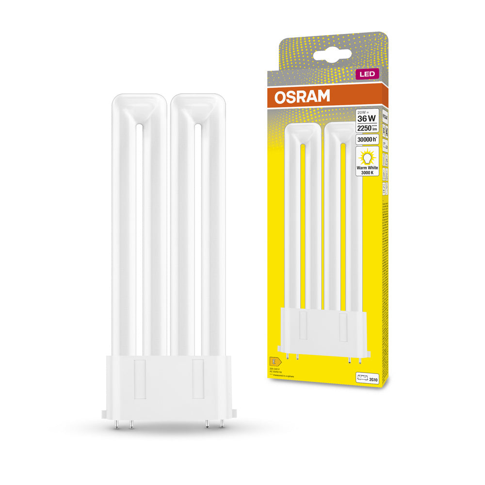 OSRAM DULUX LED F EM & AC MAINS LED Lampe 20W 830 2G10, 2250 lm, 3000 K, Warmweiß-LEDVANCE Shop