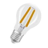 OSRAM Hocheffiziente LED Lampe Classic A60, 3.8W, klar, E27