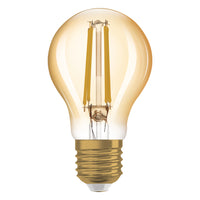 OSRAM VINTAGE 1906® LED Lampe LED CLASSIC A 7.5W 824 Gold E27, 865 lm, 2400 K, Warm Comfort Light-LEDVANCE Shop