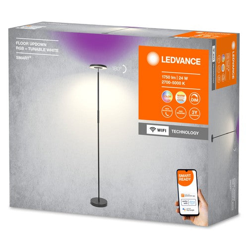 OSRAM SMART WIFI UPDOWN vloerlamp, 1,5W, 2165lm OSRAM SMART WIFI UPDOWN vloerlamp, 1,5W, 2165lm