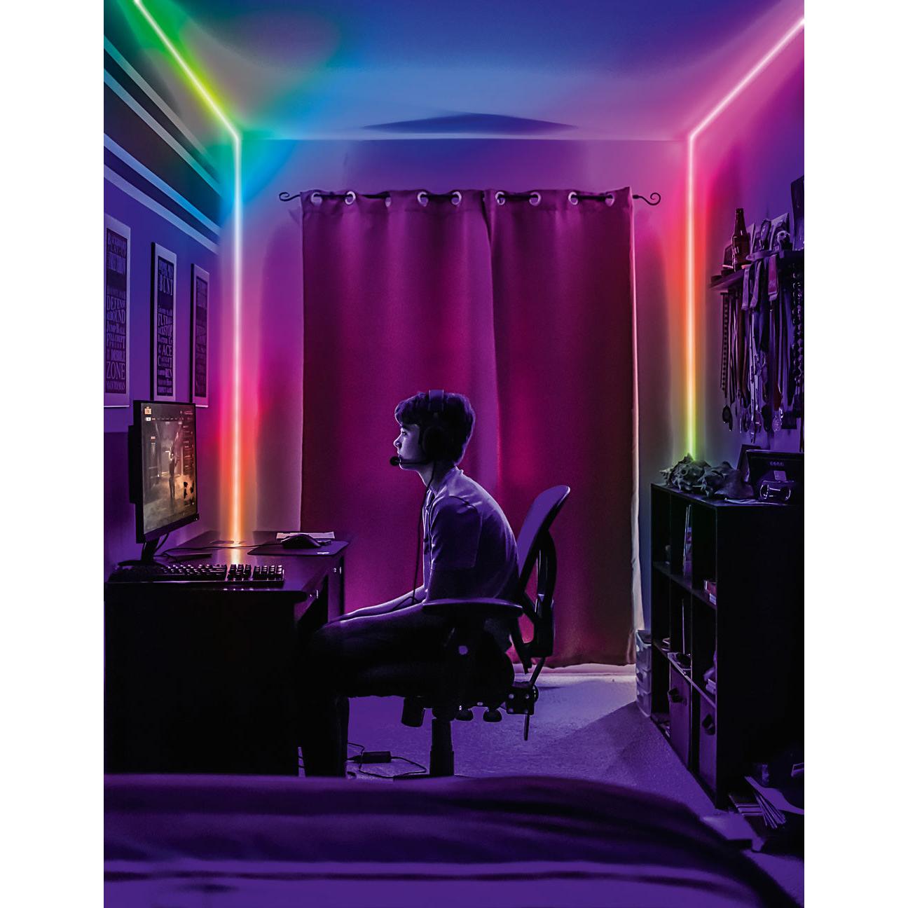 Ruban Led Tv 2M Rgb,Tv Led Rétroéclairage Usb 5050 Smd, Bande Led Ruban Led Tv 2M Rgb,Tv Led Rétroéclairage Usb 5050 Smd, Bande Led