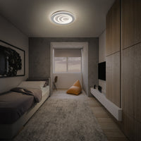 OSRAM ORBIS SPIRAL OVAL Deckenleuchte, weiß, 63W, 5000lm