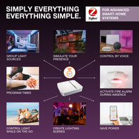 OSRAM SMART+ ZigBee Classic LED Lampe DIM 4.9W 220V FR E14, 470 lm, 2700 K, Warmweiß