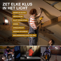 OSRAM WORKLIGHTS BATTERY R-STAND Akku USB LED Baustrahler 30W / 4000K