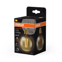 OSRAM VINTAGE 1906® LED Lampe LED CLASSIC Globe Dimmable 7.2W 824 Gold E27, 806 lm, 2400 K, Comfort warm white-LEDVANCE Shop