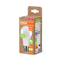 OSRAM LED Star Classic A 75 Lampe Recycled Plastic 10W Warmweiß Frosted E27