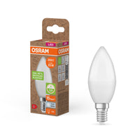 OSRAM LED PCR LAMPS WITH CLASSIC B , LED-Lampe, Matt, 3,3 W, (ex 25 W), 250 lm, Kaltweiß, 4000 K, 15000 h, CRI ≥80