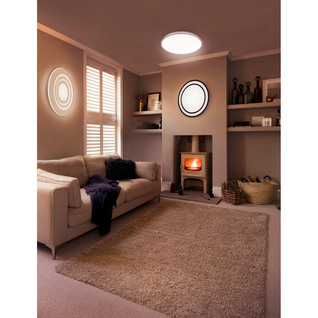 LEDVANCE ORBIS® Deckenleuchte Sparkle Click-DIM 400mm 24W, 2000 lm, 3000 K, Warmweiß-LEDVANCE Shop