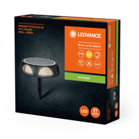 LEDVANCE ENDURA STYLE ROUND Solar Wegeleuchte Erdspießleuchte, 1,2W, 60lm