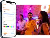 OSRAM SMART+ Matter LED-Lampe Edison 40 Filament E27, RGBW, 4,8W, Multicolor, dimmbar