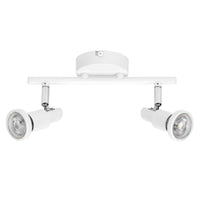 LEDVANCE LED SPOT GU10 Deckenleuchte 2 x 3,4W, 460lm, weiß