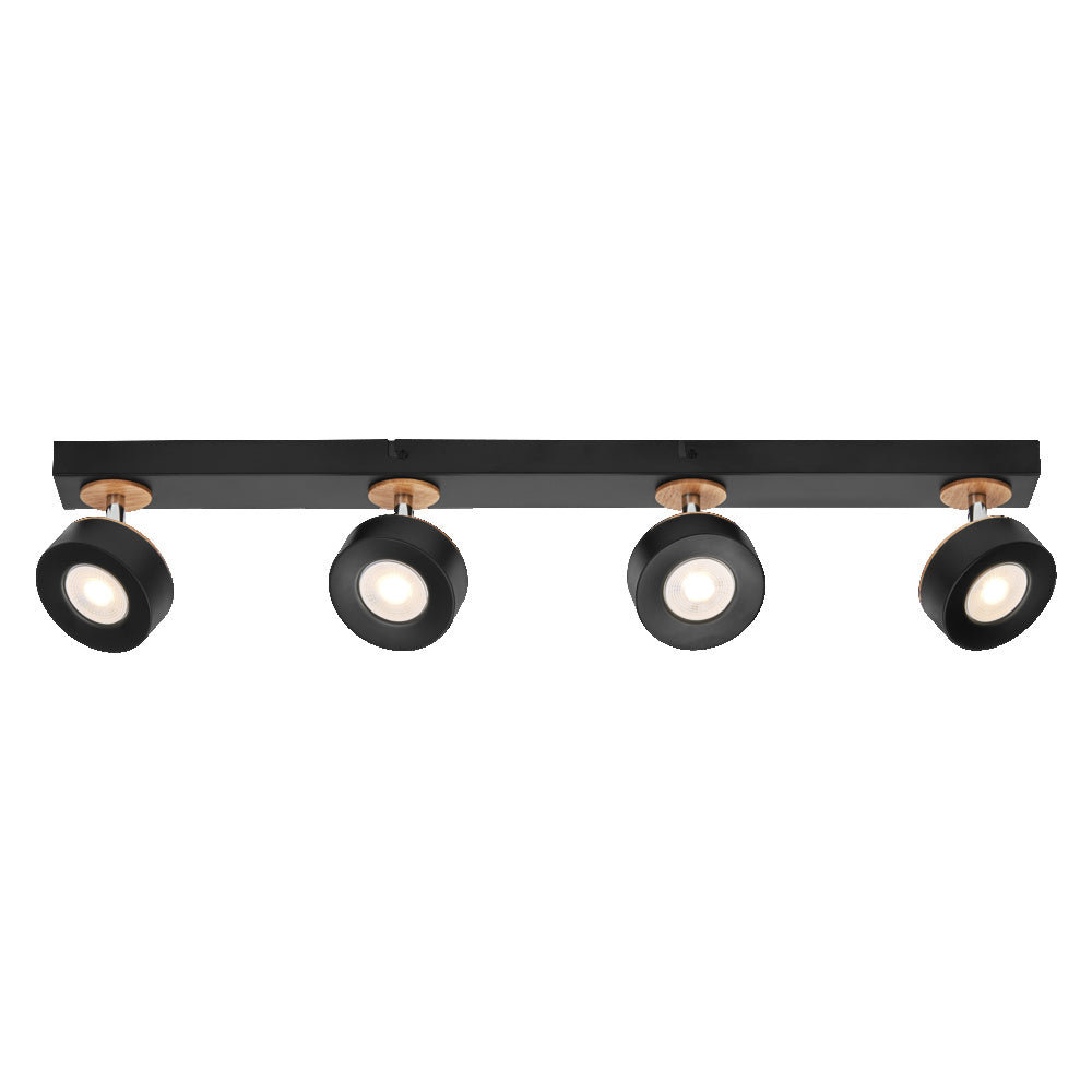 OSRAM DECOR SPOT PLUTO Deckenleuchte, 19,2W, 1.250lm, schwarz