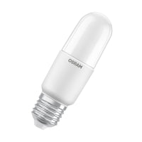 OSRAM LED PCR CLASSIC STICK LAMP in Stick-Form, LED-Lampe, Matt, 8,5 W, (ex 60 W), 806 lm, Warmweiß, 2700 K, 15000 h, CRI 80