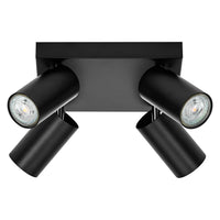 LEDVANCE LED SPOT OCTAGON PL Deckenleuchte 4 x 3,4W, GU10, 920lm, schwarz