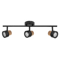 OSRAM DECOR SPOT CORK Deckenleuchte, 3 x 3,4W, 690lm, schwarz