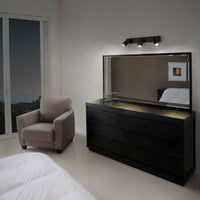 OSRAM LED SPOT OCTAGON Deckenleuchte 3 x 3,4W, GU10, 690lm, schwarz