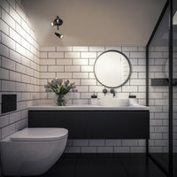 OSRAM LED SPOT GU10 Deckenleuchte 2 x 3,4W, 460lm, schwarz