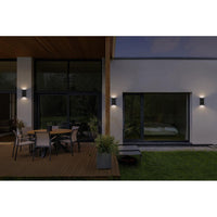 OSRAM ENDURA® Style IP65 Wall Idar Dark Gray, Wandleuchte, 340 lm, 3000 K, Warmweiß