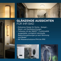 LEDVANCE CLASSIC CYLINDER Badezimmer-Wandleuchte 320mm, E14