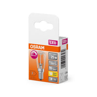 OSRAM LED Special Lampe Klar, 2.8W, 250lm, E14