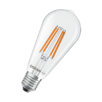 OSRAM LED Star Classic Lampe, Edisonform, 6.5W, 806lm, Klar