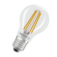 OSRAM LED Classic A 75 Filament  DIM Energy efficiency class A in A-Form, LED-Lampe, Bleifreies Glas, klar, 5 W, 1055 lm, Kaltweiß, Dimmbar, Energieeffizienzklasse: A