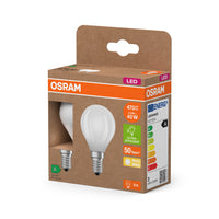 OSRAM LED Superstar Classic Lampe Frosted, 2.2W, 470lm, 45mm