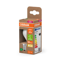 OSRAM Energy Class LED-Lampe, Miniball, 2.2W, Frosted, EEK A