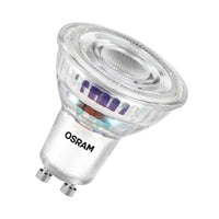 OSRAM LED LAMPS ENERGY EFFICIENCY REFLECTOR , LED-Spot, Bleifreies Glas, 2,5 W, (ex 50 W), 450 lm, Warmweiß, 2700 K, Energieeffizienzklasse: A, CRI 80, 3er