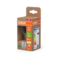 OSRAM Energy Class LED-Lampe, 2.2W, 470lm, Klar, E27