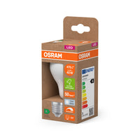 OSRAM Energy Class LED-Lampe, Kolbenform, 2.2W, Klar, E27