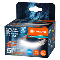 LEDANCE COB LIGHT Stirnlampe, 6500K, Kaltweiß, 300lm, 300 lm, 6500 K, Kaltweiß-LEDVANCE Shop