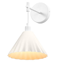 LEDVANCE DECOR Wandleuchte Decor Pulp weiß, E14, 218 mm