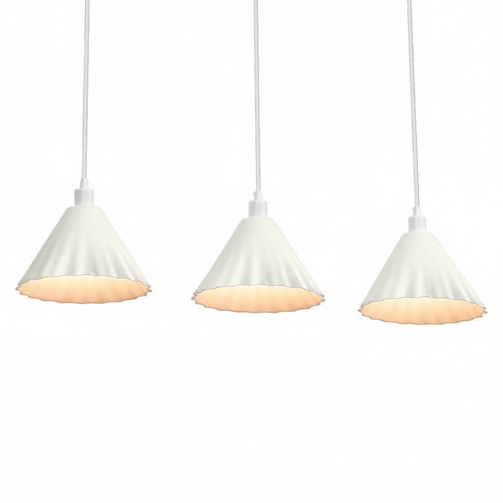 OSRAM DECOR Pendelleuchte 3-flammig Decor Pulp weiß, E14