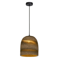LEDVANCE DECOR Pendelleuchte Decor Cardboard Ball Bell braun, E27