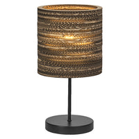 LEDVANCE DECOR Tischleuchte Decor Cardboard Cylinder braun, 200 mm