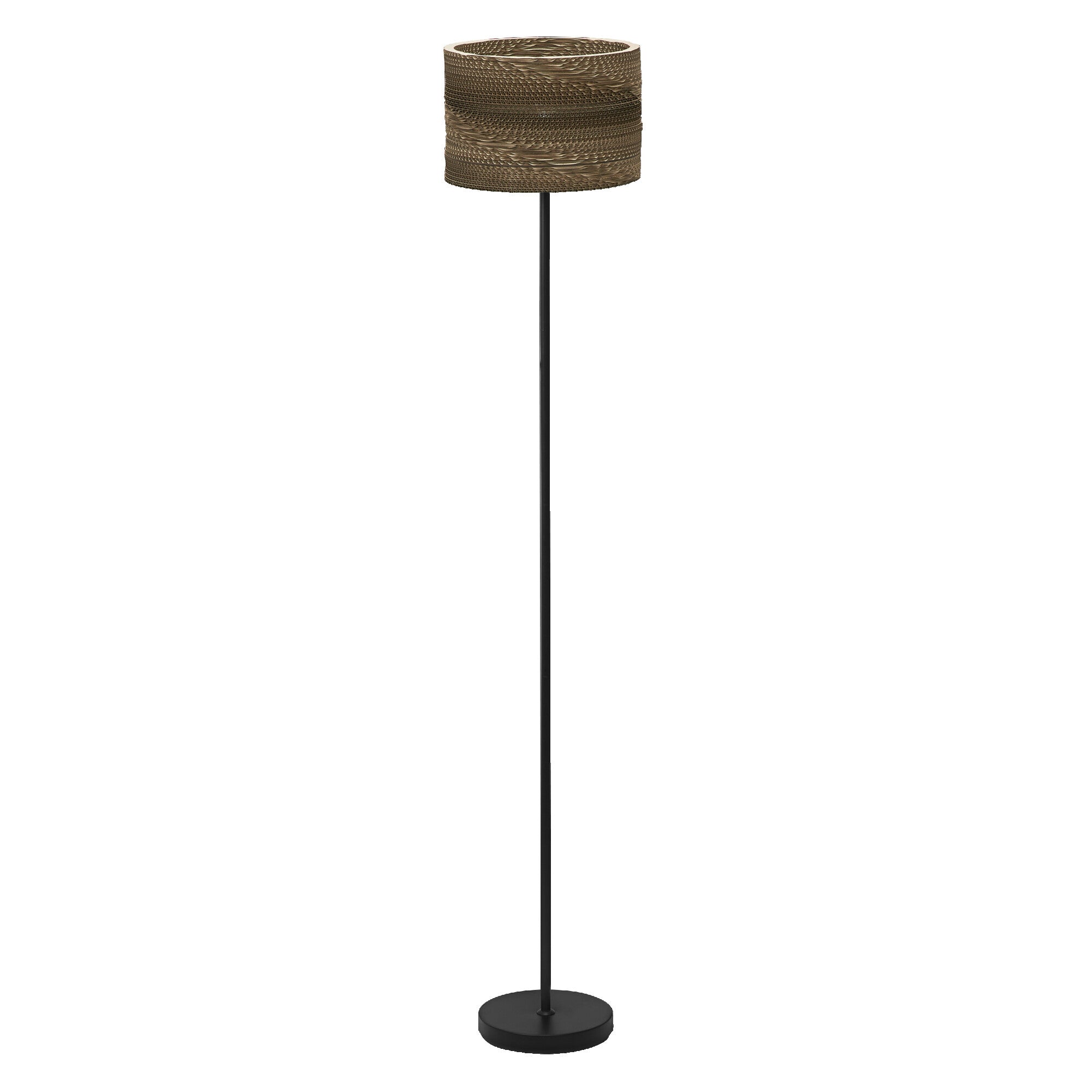 LEDVANCE Pendelleuchte Decor Cardboard – Nachhaltiger Lampenschirm Aus Wellpappe, E27, 25cm Durchmesser, Einfache Montage