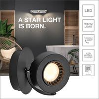 OSRAM DECOR SPOT VENUS Deckenleuchte, 10,5W, 450lm, schwarz