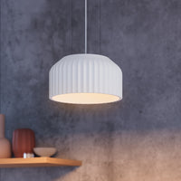 LEDVANCE DECOR Plaster Routes Pendant Pendelleuchte 300 1xE27 White