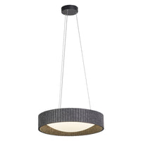 OSRAM DECOR Felt Cylinder Pendelleuchte Dunkelgrau, 28W, 830mm