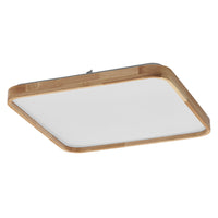 OSRAM ORBIS Alicia Deckenleuchte dimmbar Click-DIM 36W 495x495mm Holzdekor