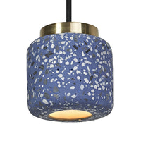 LEDVANCE DECOR Terazzo Ball Pendelleuchte Blau, GU10